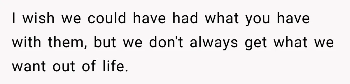 Son Publicly Cuts Off His Father At Graduation After Years Of Favouritism Blow Up In One Final Betrayal I wish we could have had what you have with them, but we don't always get what we want out of life.