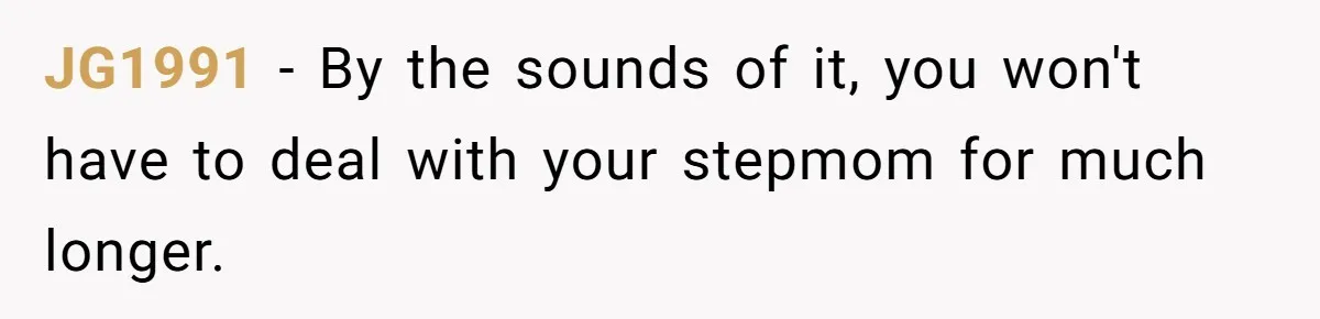 Dad Expects A Massive Inheritance, But His Parents Drop A Truth Bomb At The Family Meeting JG1991 − By the sounds of it, you won't have to deal with your stepmom for much longer.