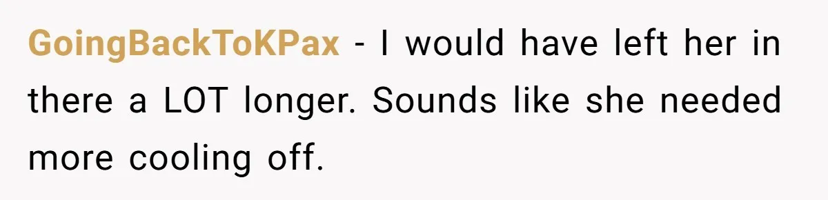 Boss Who Banned Phones At Work Gets Stuck In Giant Freezer For Twenty-Five Chilly Minutes GoingBackToKPax − I would have left her in there a LOT longer. Sounds like she needed more cooling off.