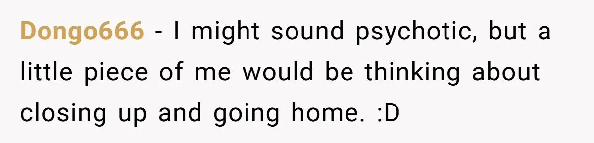 Boss Who Banned Phones At Work Gets Stuck In Giant Freezer For Twenty-Five Chilly Minutes Dongo666 − I might sound psychotic, but a little piece of me would be thinking about closing up and going home. :D