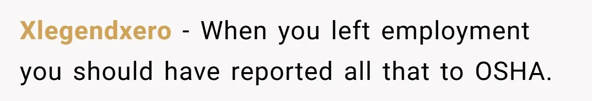 Boss Who Banned Phones At Work Gets Stuck In Giant Freezer For Twenty-Five Chilly Minutes Xlegendxero − When you left employment you should have reported all that to OSHA.