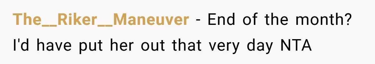 Boyfriend Comes Home To Missing Cat, Learns Girlfriend's Action And Serves Her Eviction Notice The__Riker__Maneuver − End of the month? I'd have put her out that very day NTA
