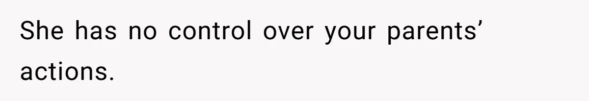 Teen Breaks Down After Being Told To Take Care Of Disabled Sister Forever She has no control over your parents’ actions.
