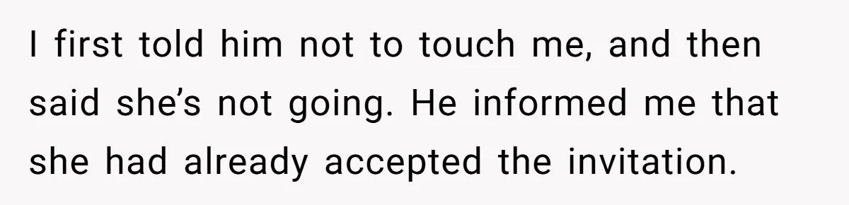 Man Ends Relationship When Girlfriend Leaves Him On Read To Party With Coworker I first told him not to touch me, and then said she’s not going. He informed me that she had already accepted the invitation.