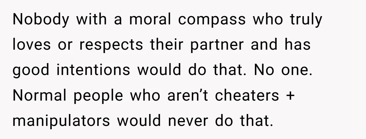 Man Ends Relationship When Girlfriend Leaves Him On Read To Party With Coworker Nobody with a moral compass who truly loves or respects their partner and has good intentions would do that. No one. Normal people who aren’t cheaters + manipulators would never...