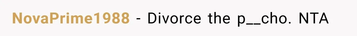 Man Rejects Wife’s Advances After She Believes Child’s Drawing Proves Infidelity NovaPrime1988 − Divorce the p__cho. NTA