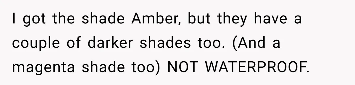 Freckle Drama Alert: Friend Says Makeup Is Cultural Appropriation, Woman Just Wanted Cute Dots I got the shade Amber, but they have a couple of darker shades too. (And a magenta shade too) NOT WATERPROOF.