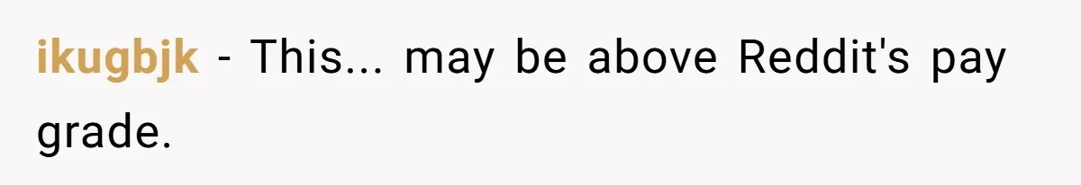 Surrogate Tried To Rewrite All The Rules, So Woman Reminded Her Whose Baby It Really Is ikugbjk − This... may be above Reddit's pay grade.