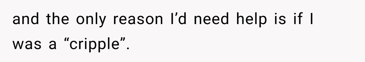 Boyfriend Refuses To Buy Pads, Girlfriend Calls Out His “Fragile Masculinity” and the only reason I’d need help is if I was a “cripple”.