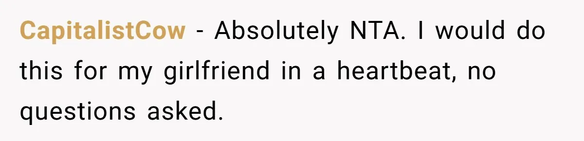 Boyfriend Refuses To Buy Pads, Girlfriend Calls Out His “Fragile Masculinity” CapitalistCow − Absolutely NTA. I would do this for my girlfriend in a heartbeat, no questions asked.