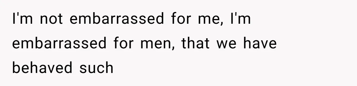 Boyfriend Refuses To Buy Pads, Girlfriend Calls Out His “Fragile Masculinity” I'm not embarrassed for me, I'm embarrassed for men, that we have behaved such