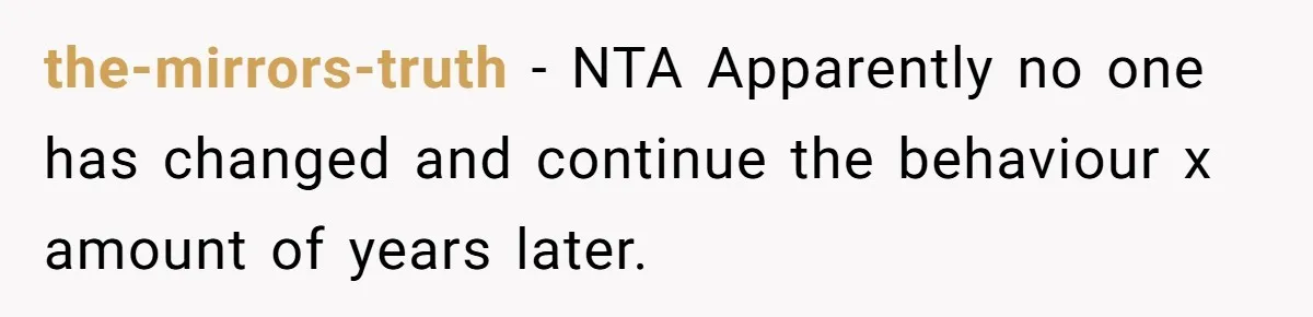 Author Tells Student The Truth About School Bullying, Community Explodes After Teacher Loses Lifetime Award the-mirrors-truth − NTA Apparently no one has changed and continue the behaviour x amount of years later.