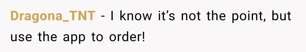 Husband Films Wife Stealing All His Fries, She Explodes Then Turns Her Anger On Their Son Dragona_TNT − I know it’s not the point, but use the app to order!