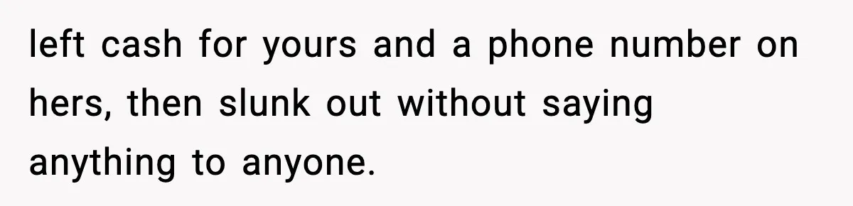 Guy Refuses To Pay Tinder Date’s Dinner After She Vanishes, Bartender Shares Shocking News left cash for yours and a phone number on hers, then slunk out without saying anything to anyone.