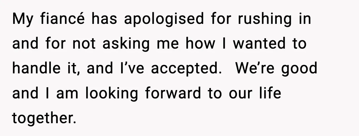 Bride Calls Out Friends After They Offer an $8 Gift and Skip Her Wedding My fiancé has apologised for rushing in and for not asking me how I wanted to handle it, and I’ve accepted. We’re good and I am looking forward to our...