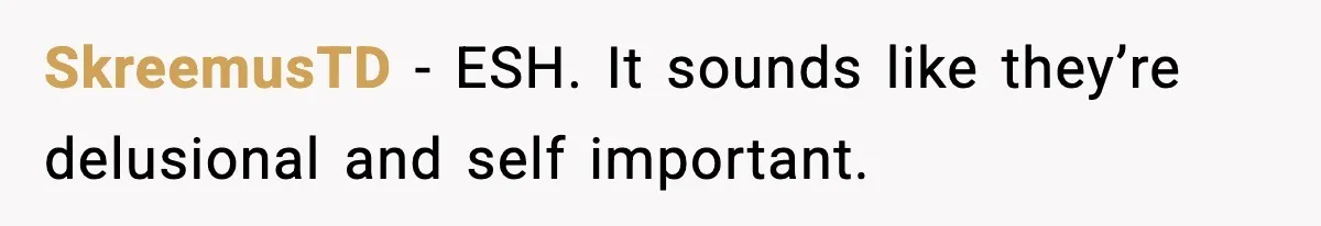 Actors Think They’re A-List Stars, Demand Photo Removed—Friend Drops Brutal Truth SkreemusTD − ESH. It sounds like they’re delusional and self important.