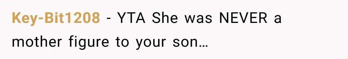 Mom Leaves Wedding After Son Chooses Aunt Over Stepmom For Mother-Son Dance, Family Turns On Her Key-Bit1208 − YTA She was NEVER a mother figure to your son…