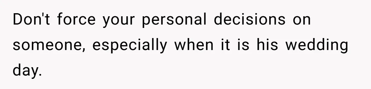 Mom Leaves Wedding After Son Chooses Aunt Over Stepmom For Mother-Son Dance, Family Turns On Her Don't force your personal decisions on someone, especially when it is his wedding day.