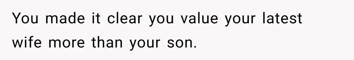 Mom Leaves Wedding After Son Chooses Aunt Over Stepmom For Mother-Son Dance, Family Turns On Her You made it clear you value your latest wife more than your son.