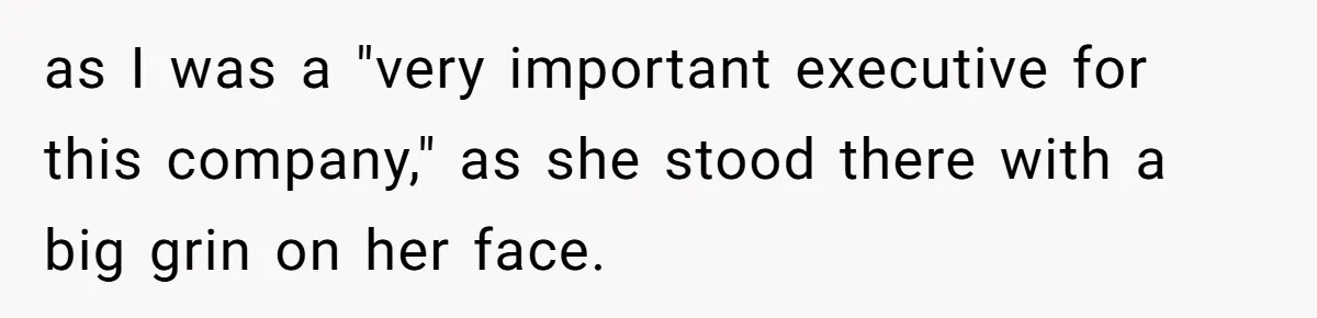 Karen Demands Manager Fires Lazy Grocery Employee For Refusing Service, Turns Out It's His Wife as I was a "very important executive for this company," as she stood there with a big grin on her face.