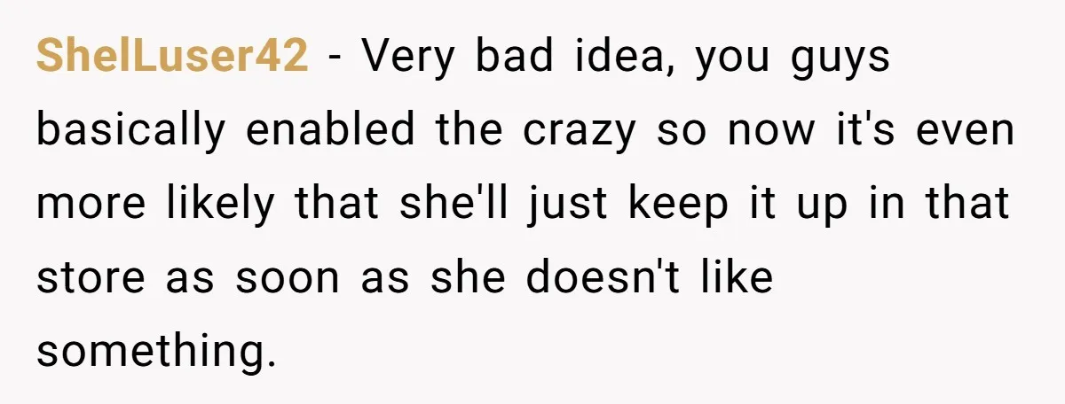 Karen Demands Manager Fires Lazy Grocery Employee For Refusing Service, Turns Out It's His Wife ShelLuser42 − Very bad idea, you guys basically enabled the crazy so now it's even more likely that she'll just keep it up in that store as soon as she...