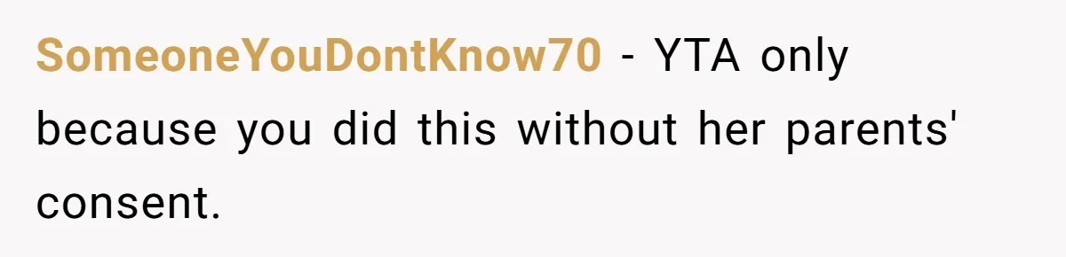 Uncle Lets 3-Year-Old Taste Beer At Cookout, Chaos Erupts As She Won’t Stop Drinking SomeoneYouDontKnow70 − YTA only because you did this without her parents' consent.