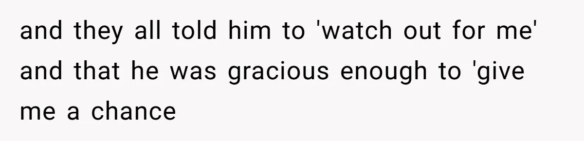 Employee Quits Toxic Job Right Before Coworker's First Vacation In Years And Watches Chaos Unfold and they all told him to 'watch out for me' and that he was gracious enough to 'give me a chance