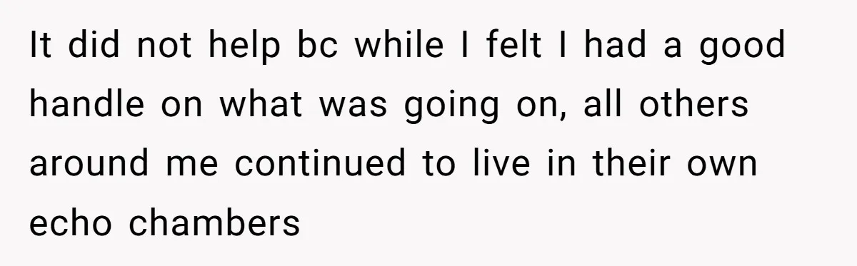LPT: Avoid Confirmation Bias by Using Neutral News Sources - It Can Seriously Lower Your Anxiety It did not help bc while I felt I had a good handle on what was going on, all others around me continued to live in their own echo chambers