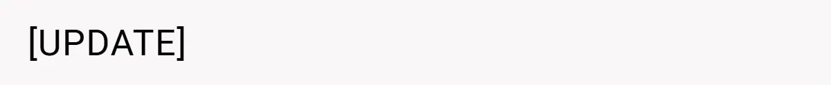 [UPDATE]