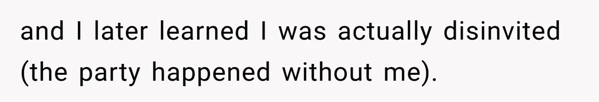 Kind Baker Gifts Free Wedding Photos Then Refuses After Bride’s Crew Ruins Her Entire Life and I later learned I was actually disinvited (the party happened without me).