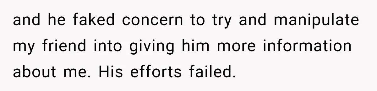Kind Baker Gifts Free Wedding Photos Then Refuses After Bride’s Crew Ruins Her Entire Life and he faked concern to try and manipulate my friend into giving him more information about me. His efforts failed.