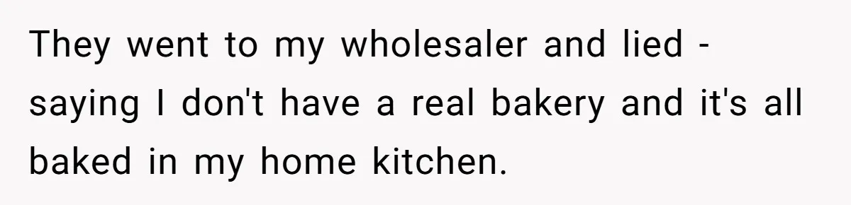 Kind Baker Gifts Free Wedding Photos Then Refuses After Bride’s Crew Ruins Her Entire Life They went to my wholesaler and lied - saying I don't have a real bakery and it's all baked in my home kitchen.