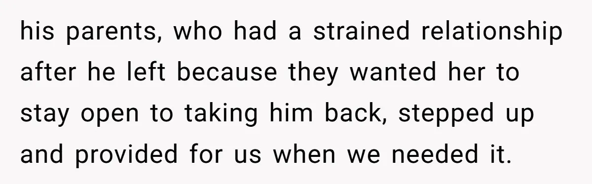 He Chose His Affair Family Over His Children - Now He Wants His Son to Support Them After He’s Gone. his parents, who had a strained relationship after he left because they wanted her to stay open to taking him back, stepped up and provided for us when we needed...
