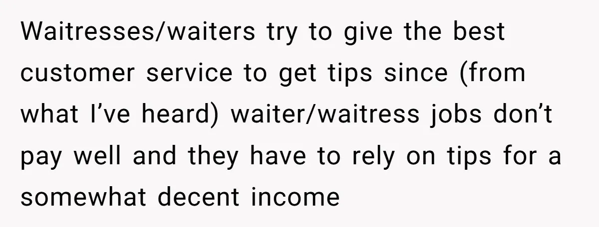 Young Man Leaves His Number For Cute Waitress And Instantly Regrets The Awkward Moment Waitresses/waiters try to give the best customer service to get tips since (from what I’ve heard) waiter/waitress jobs don’t pay well and they have to rely on tips for a...