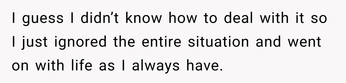 Her Family Found Out She Secretly Owned a House and a Fortune - Then Accused Her of ‘Hiding Money’ and Refused to Attend Her Wedding I guess I didn’t know how to deal with it so I just ignored the entire situation and went on with life as I always have.