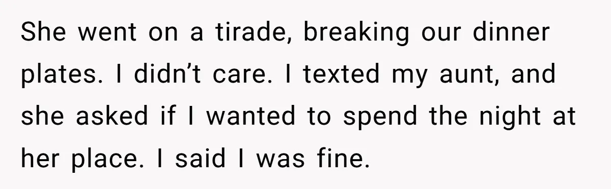 Her Fiancée Secretly Met With the Mother Who Abused Her and Then Tried to Force Her to Invite Her Entire Toxic Family to the Wedding She went on a tirade, breaking our dinner plates. I didn’t care. I texted my aunt, and she asked if I wanted to spend the night at her place. I...