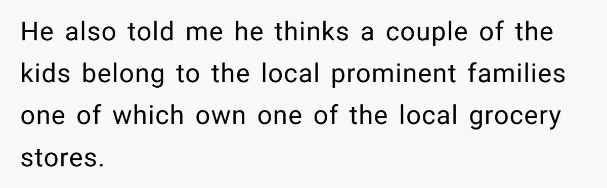 Homeowner Forces Police To Charge Mayor’s Niece And Friends For Trashing His Private Pool He also told me he thinks a couple of the kids belong to the local prominent families one of which own one of the local grocery stores.