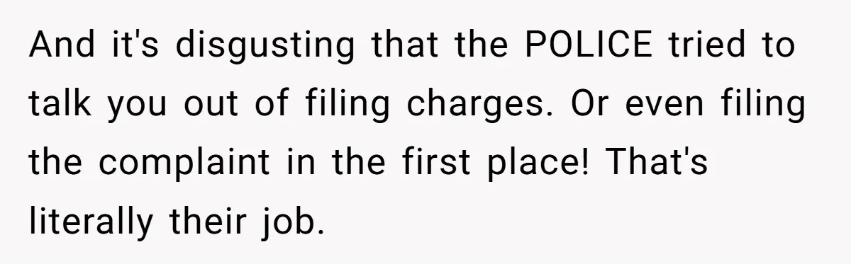 Homeowner Forces Police To Charge Mayor’s Niece And Friends For Trashing His Private Pool And it's disgusting that the POLICE tried to talk you out of filing charges. Or even filing the complaint in the first place! That's literally their job.