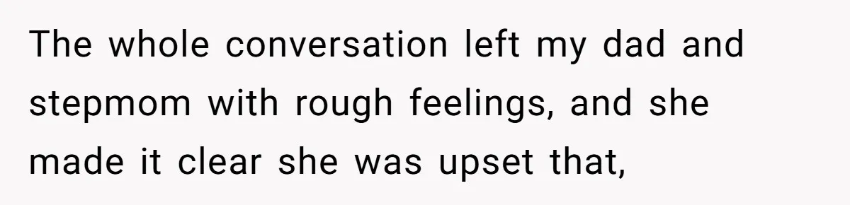 Bride Refuses To Name Stepmom “Mom Of The Bride,” Dad Says Her Real Mom Shouldn’t Be Hurt The whole conversation left my dad and stepmom with rough feelings, and she made it clear she was upset that,