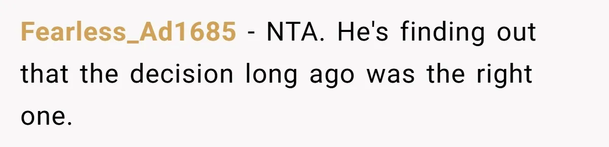 Mom Stuns Her Ex With One Brutal Line After He Tries to Dump Their Disabled Daughter on Her Fearless_Ad1685 − NTA. He's finding out that the decision long ago was the right one.