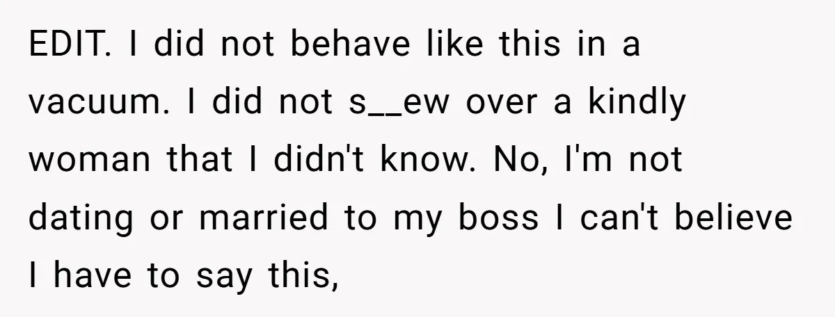 Assistant Goes Full-Petty While Packing Boss’s Divorce Items - and His Ex Still Emails Complaints Years Later EDIT. I did not behave like this in a vacuum. I did not s__ew over a kindly woman that I didn't know. No, I'm not dating or married to my...