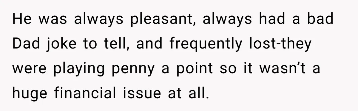 Admin Worker Accidentally Torpedoes Rude Ex-Colleague’s Dream Job With One Honest Laugh He was always pleasant, always had a bad Dad joke to tell, and frequently lost-they were playing penny a point so it wasn’t a huge financial issue at all.