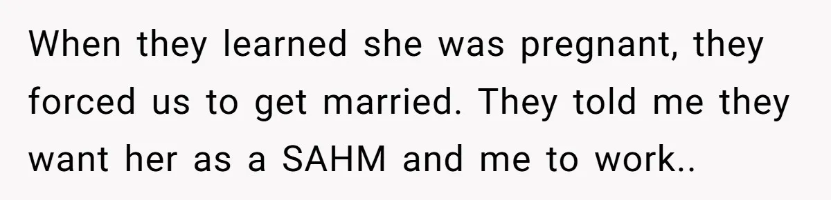 “I Won’t Be a Simp”: Teen Refuses to Iron Clothes and Gets a Major Reality Check When they learned she was pregnant, they forced us to get married. They told me they want her as a SAHM and me to work..