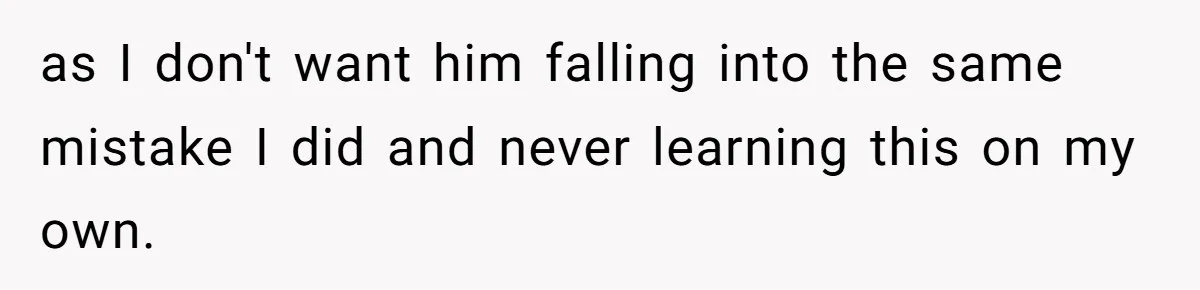 “I Won’t Be a Simp”: Teen Refuses to Iron Clothes and Gets a Major Reality Check as I don't want him falling into the same mistake I did and never learning this on my own.