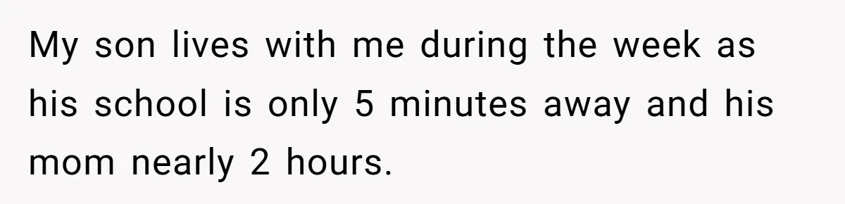 “I Won’t Be a Simp”: Teen Refuses to Iron Clothes and Gets a Major Reality Check My son lives with me during the week as his school is only 5 minutes away and his mom nearly 2 hours.