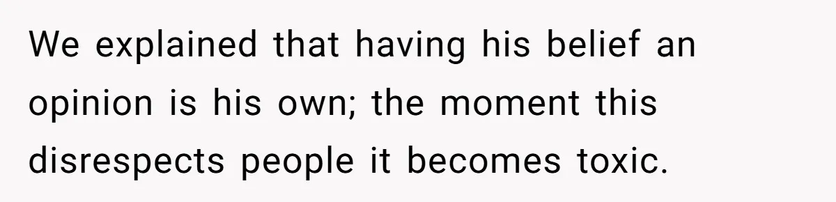 “I Won’t Be a Simp”: Teen Refuses to Iron Clothes and Gets a Major Reality Check We explained that having his belief an opinion is his own; the moment this disrespects people it becomes toxic.