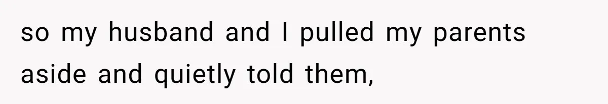Woman Announces Pregnancy At Sister’s Wedding After Being Told To Wait, Is She Wrong For Doing It? so my husband and I pulled my parents aside and quietly told them,
