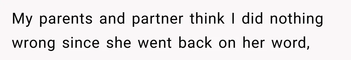 Woman Announces Pregnancy At Sister’s Wedding After Being Told To Wait, Is She Wrong For Doing It? My parents and partner think I did nothing wrong since she went back on her word,