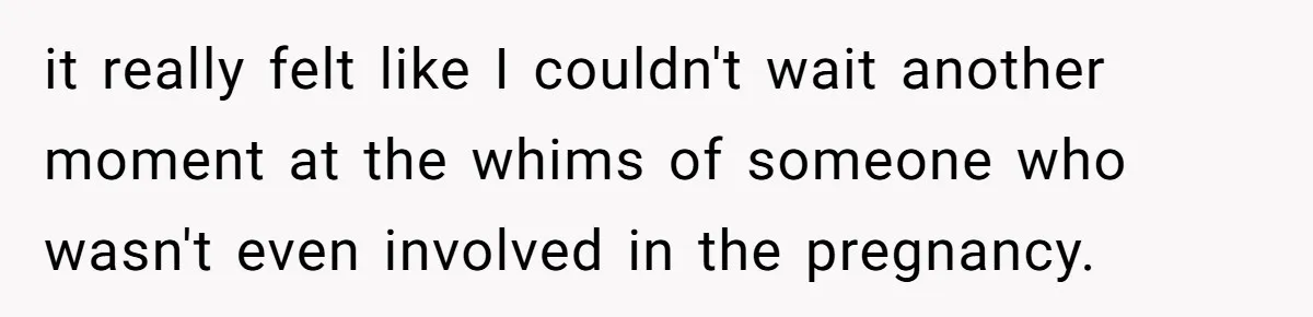 Woman Announces Pregnancy At Sister’s Wedding After Being Told To Wait, Is She Wrong For Doing It? it really felt like I couldn't wait another moment at the whims of someone who wasn't even involved in the pregnancy.