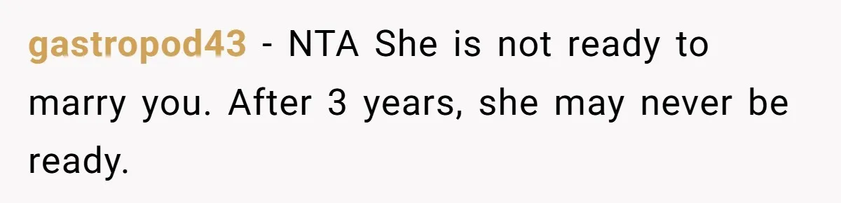 “You’re Jealous He’s Dead”: Widow Blames Fiancé for Rejecting Her Extreme Wedding Memorial gastropod43 − NTA She is not ready to marry you. After 3 years, she may never be ready.